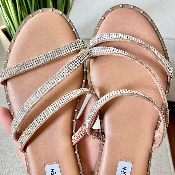 Steve Madden Rhinestone Sandals - Picture 7 of 7